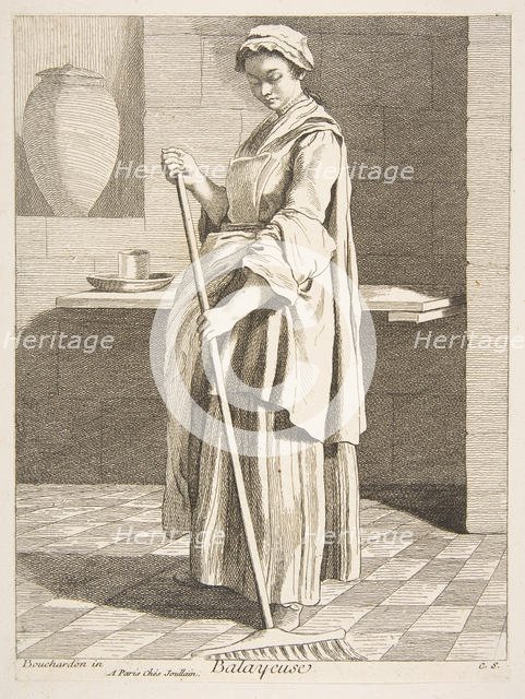 Sweeper, 1746. Creator: Caylus, Anne-Claude-Philippe de.
