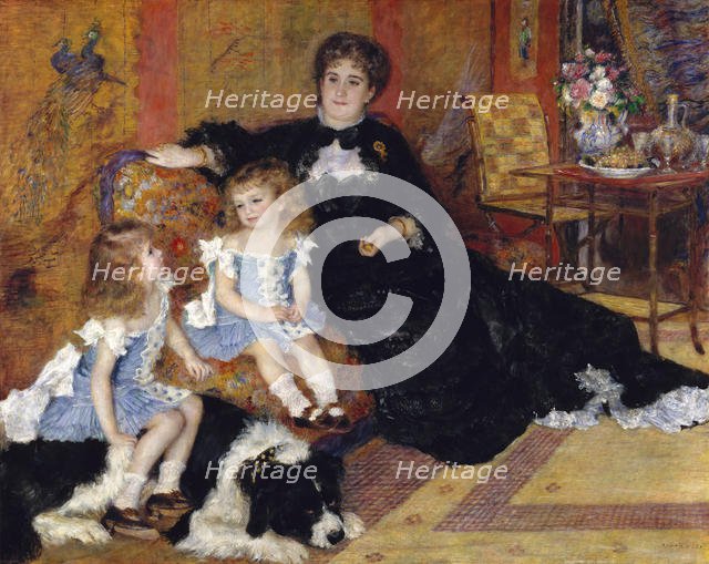 Madame Georges Charpentier (Marguérite-Louise Lemonnier, 1848-1904)..., 1878. Creator: Pierre-Auguste Renoir.