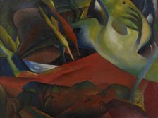 The storm, 1911. Creator: Macke, August (1887-1914).