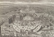 Veüe generale du chateau de Versailles, 1680s., 1680s. Creator: Adam Perelle.