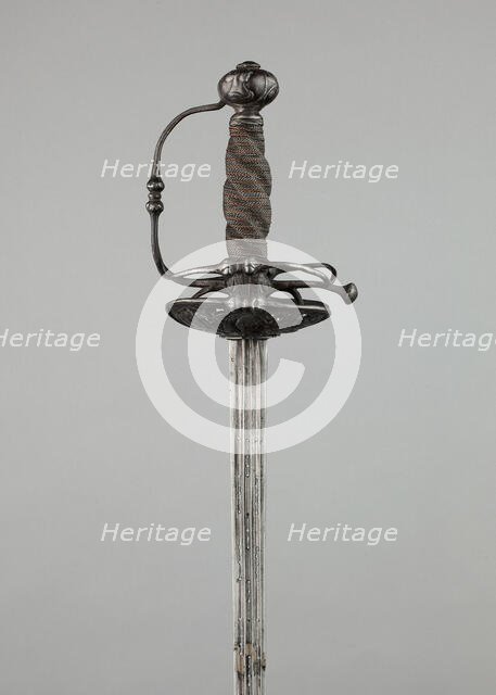 Rapier, Europe, northern, c. 1650. Creator: Unknown.