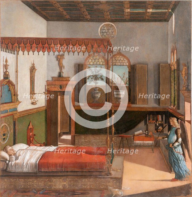 Dream of Saint Ursula (The Legend of Saint Ursula), c1495. Creator: Carpaccio; Vittore (1460-1526).