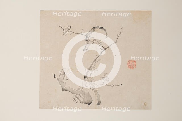 Page from Shi Zhu Zhai Shu hua pu. Creator: Unknown.