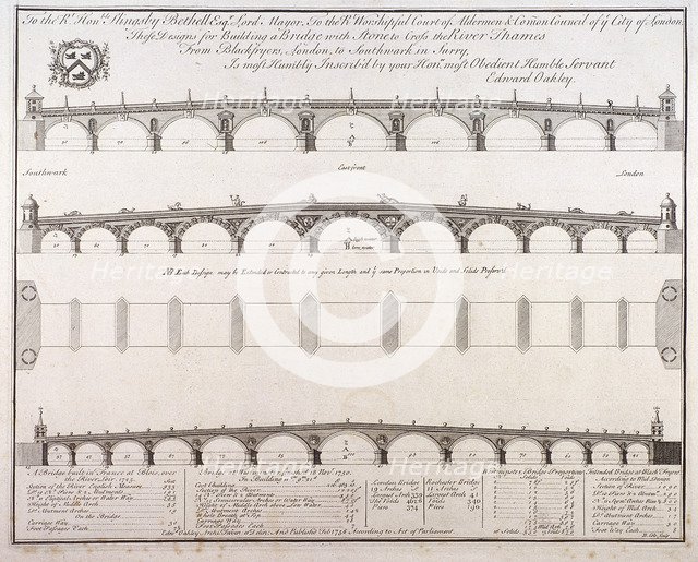 Opening Ceremony of Blackfriars Bridge, 1869. Artist: Anon