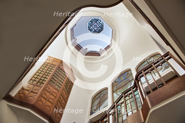 Hotel Otlet, 13 Rue de Florence, Brussels, Belgium, c2014-2017. Artist: Alan John Ainsworth.