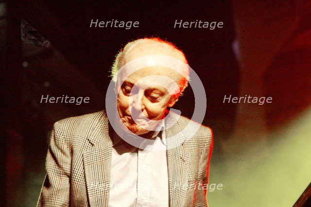 John Bunch, Brecon Jazz Festival, Powys, Wales.  Artist: Brian O'Connor