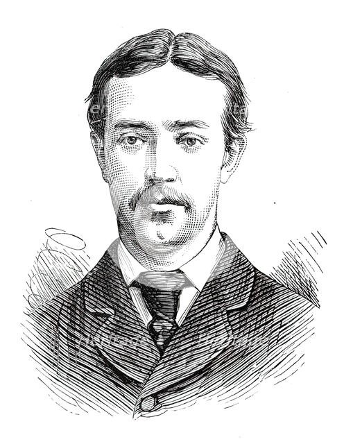 The Universities' Boat-Race, the Oxford Crew: H. M. Courtney, Pembroke (Bow), 1876. Creator: Unknown.