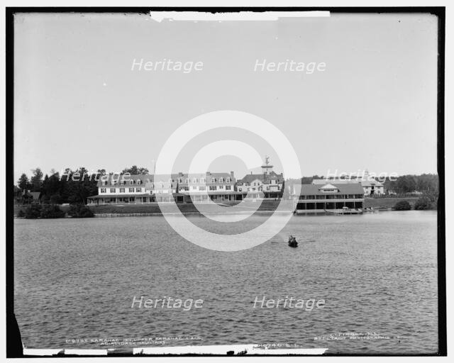 Saranac Inn, Upper Saranac Lake, Adirondack Mountains, c1903. Creator: Unknown.