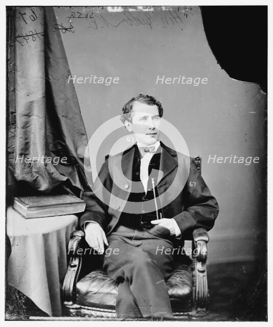 Clinton Levering Cobb of North Carolina, between 1860 and 1875. Creator: Unknown.