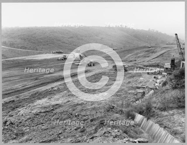 M6 Motorway, Madeley, Newcastle-under-Lyme, Staffordshire, 17/07/1963. Creator: John Laing plc.
