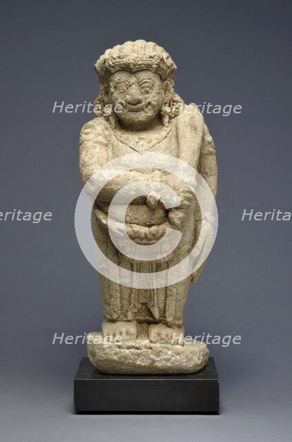 Guardian Figure (Dvarapala), c. 15th century. Creator: Unknown.