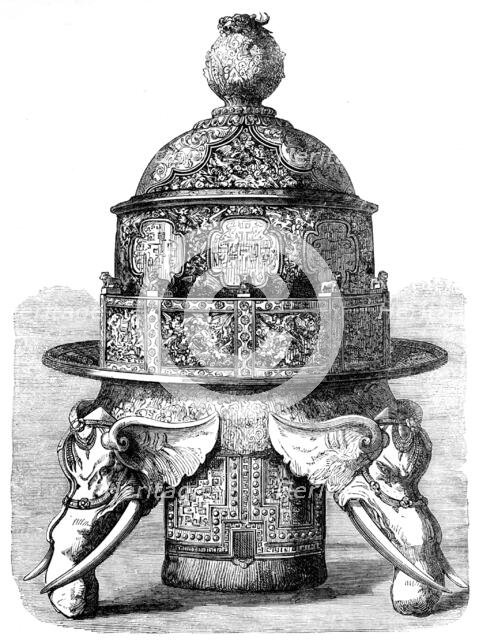 The International Exhibition: Chinese stove, 1862. Creator: Unknown.