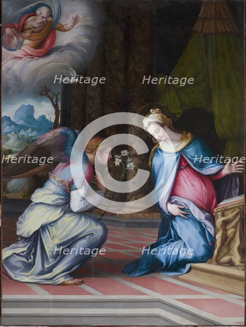 The Annunciation, ca 1534.