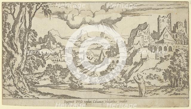 Calisto Changed Into a Bear From Fable of Calisto, 1547-50. Creator: Leon Davent.