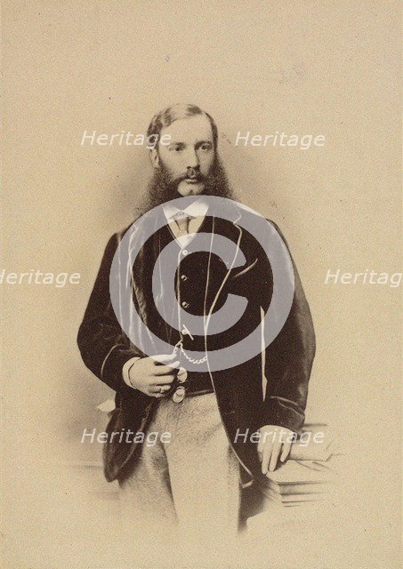 Portrait of Count Anatoly Vladimirovich Orlov-Davydov (1837-1905), 1875.