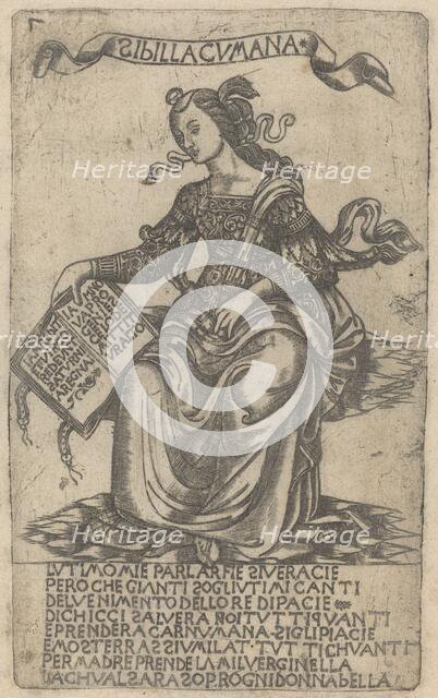 Cumaean Sibyl, early 15th century. Creator: Unknown.