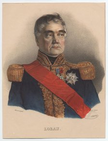 Georges Mouton de Lobau (1770-1838), Marshal of France, 1835. Artist: Anonymous  