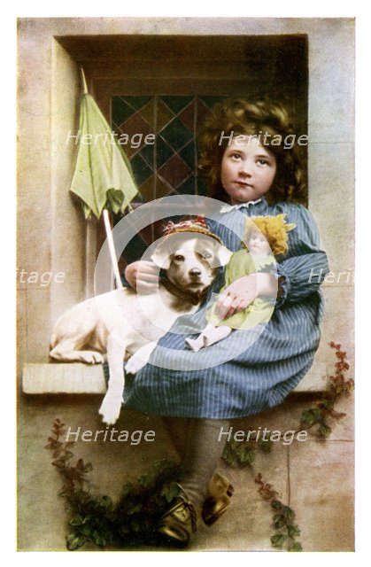 'Companions', 1901.Artist: Arthur Cox Illustrating Co