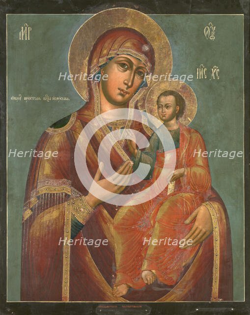 Mother of God from Iviron, 18th century. Creator: Anon.
