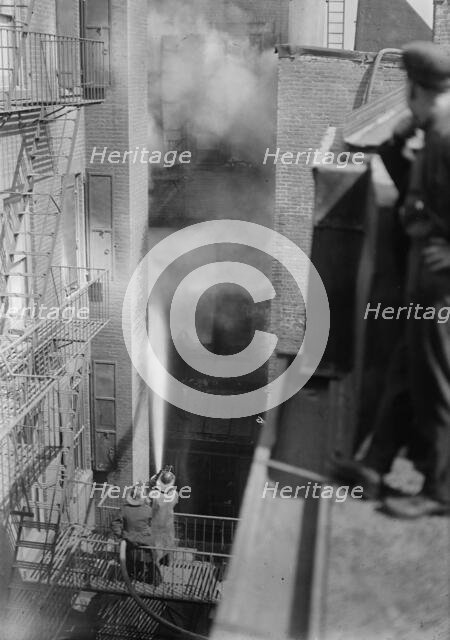 Fire, 6th Ave. & 18th, 1916. Creator: Bain News Service.