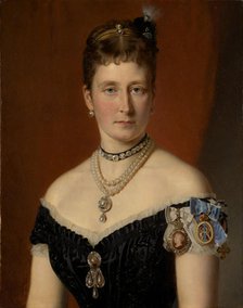 Princess Alice of the United Kingdom (1843-1878), Grand Duchess of Hesse and by Rhine , 1879. Creator: Hartmann, Joseph Adam (1812-1885).
