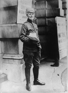 Sgt. Maj. Flora Sandes, between c1915 and c1920. Creator: Bain News Service.