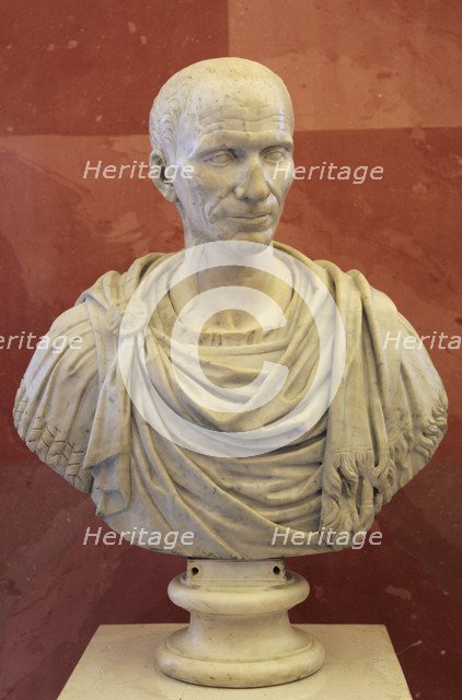 Portrait bust of Gaius Julius Caesar, 16th century. Artist: Unknown