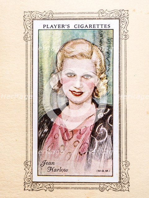 Jean Harlow, 1934. Artist: Unknown.