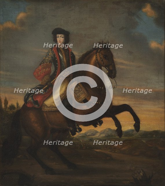 Portrait of Frederick IV (1671-1702), Duke of Holstein-Gottorp on Horeback, 1689.