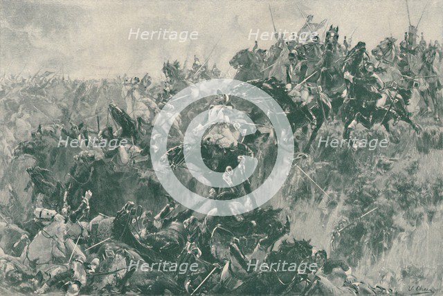 'The Ravine at Waterloo', 1815, (1896). Artist: Unknown.