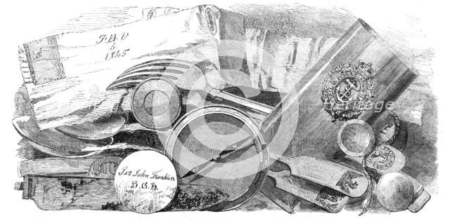 Relics of the Franklin Expedition, 1854. Creator: Unknown.