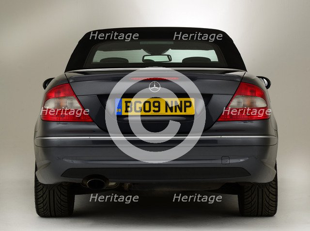 2009 Mercedes Benz CLK Cabriolet  Artist: Unknown.