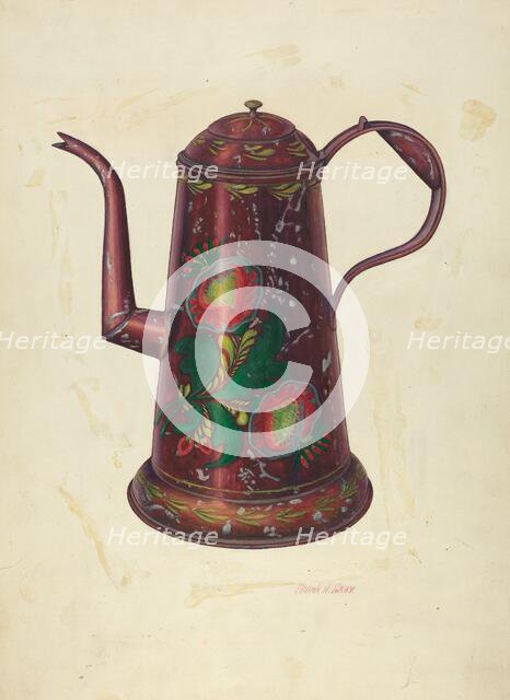 Tin Teapot, c. 1939. Creator: Frank Gray.