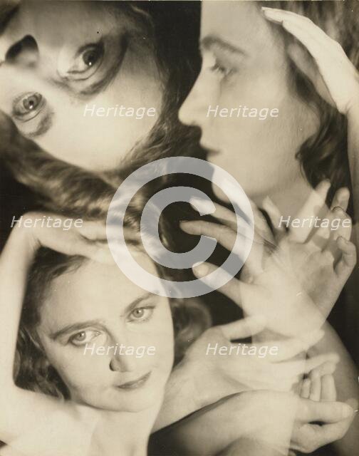 Portrait of Cynthia Fuller, 1944. Creator: Francis Joseph Bruguiere.