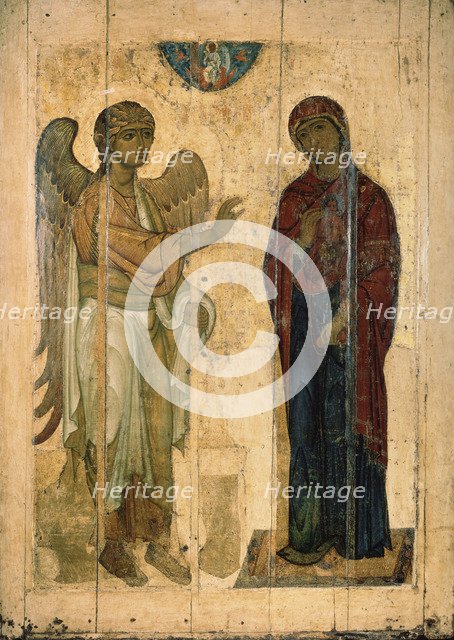 The Annunciation of Ustyug, 1130-1140. Artist: Russian icon  