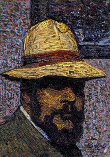 Self-portrait, 1909. Creator: Segal, Arthur (1875-1944).
