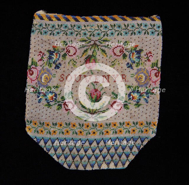 Pouch, Mexican, 1830-60. Creator: Unknown.