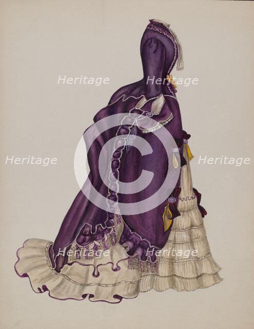 Dress, c. 1941. Creator: Mina Lowry.