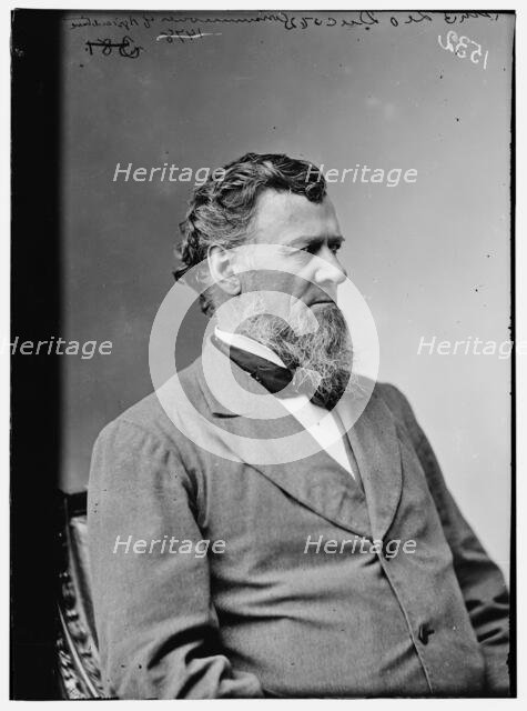 General La Duc, Commissioner of Agriculture, between 1870 and 1880. Creator: Unknown.