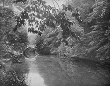 'On Wissahickon Creek, Fairmount Park, Philadelphia', c1897. Creator: Unknown.