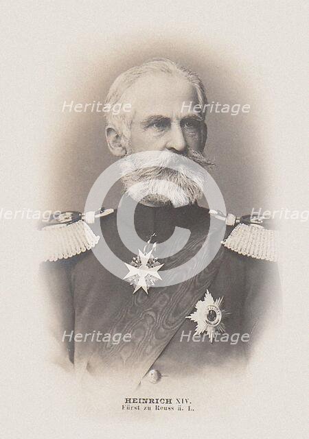Heinrich XIV, Prince Reuss Younger Line (1832-1913). Creator: Anonymous.