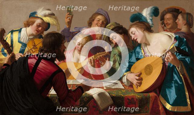 The Concert, 1623. Creator: Gerrit van Honthorst.