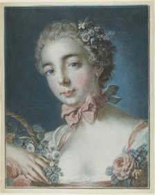 Head of Flora, July 3, 1769. Creator: Louis Marin Bonnet.