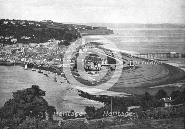 Teignmouth, c1900. Artist: George Denney.