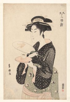 Naniwaya Okita, 1790-1800. Creator: Toyokuni, Utagawa (1769-1825).