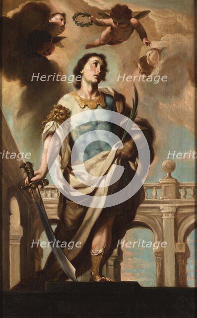 Saint Acisclus, 1712-1713. Creator: Palomino de Castro y Velasco, Acisclo Antonio (1655-1726).