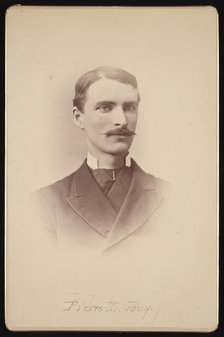 Portrait of Pierre Louis Jouy (1856-1894), March 1881. Creator: Unknown.