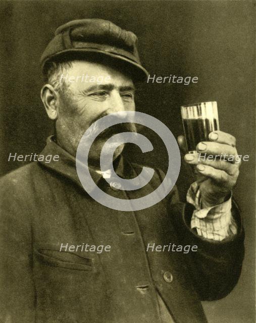 Winegrower, Burgenland, Austria, c1935. Creator: Unknown.