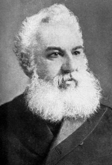 Alexander Graham Bell (1847-1922), Scottish-born American inventor, 1926. Artist: Unknown