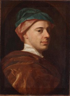 Self-portrait. Creator: Arenius, Olof (1700-1766).